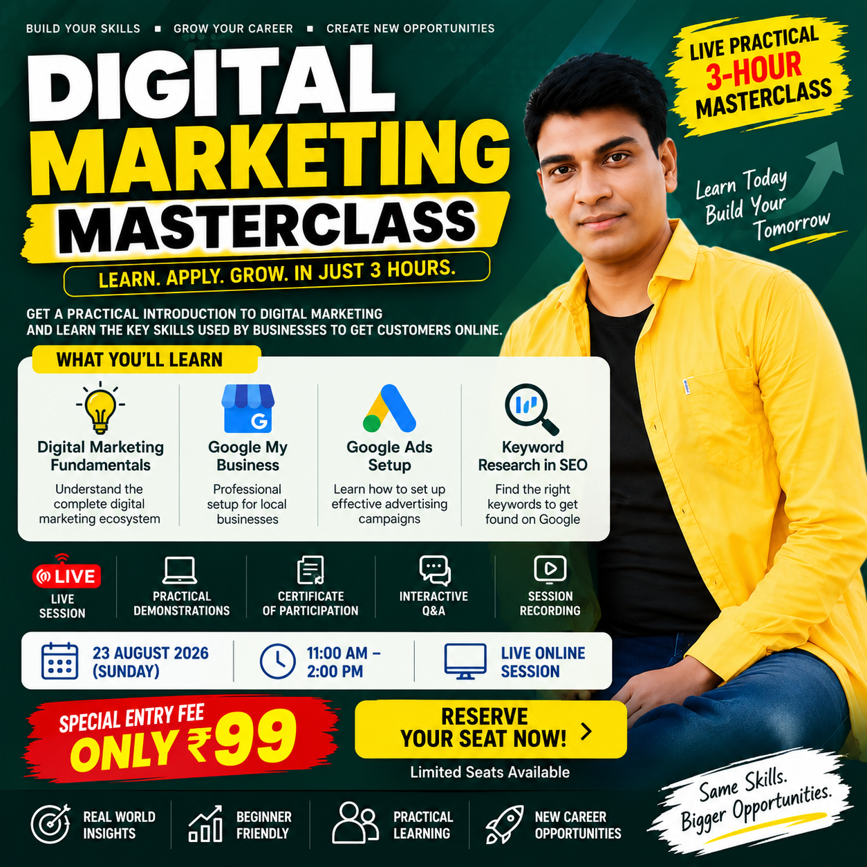 Digital Marketing Masterclass